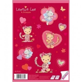 Альбом для рисования HERLITZ LEONIE LEO & FRIENDS, А4, 50л