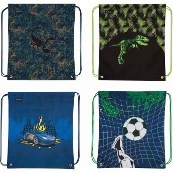 Мешок для обуви HERLITZ BOYS MIX II, 4 мотива Мешок для обуви HERLITZ BOYS MIX II, 4 мотива