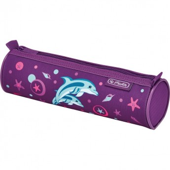 Пенал HERLITZ DOLPHIN круглый Пенал HERLITZ DOLPHIN круглый