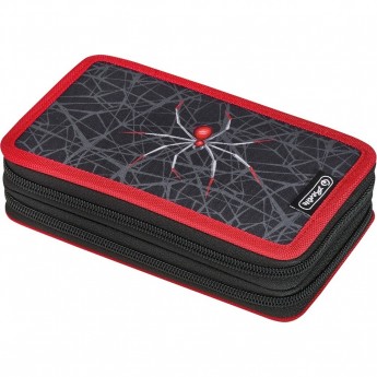 Пенал HERLITZ SPIDER, 2 молнии, 23 предмета Пенал HERLITZ SPIDER, 2 молнии, 23 предмета