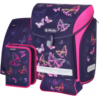 Ранец HERLITZ NEW MIDI PLUS RAINBOW BUTTERFLY