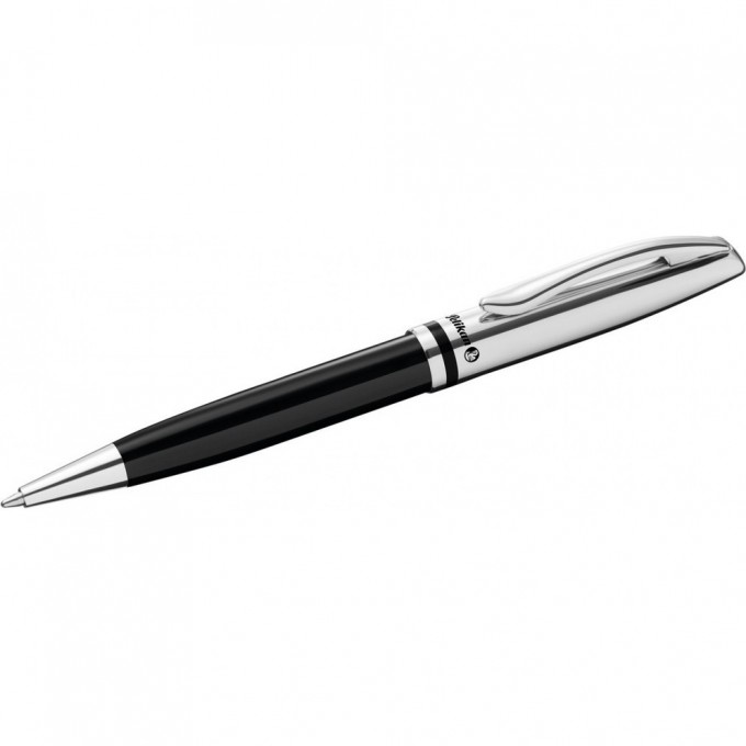 Ручка шариковая HERLITZ PELIKAN JAZZ CLASSIC, металл, черный/хром 806930