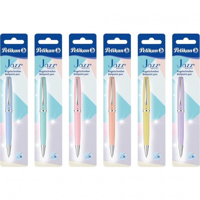 Ручка шариковая HERLITZ PELIKAN JAZZ PASTEL, 8 шт 812610