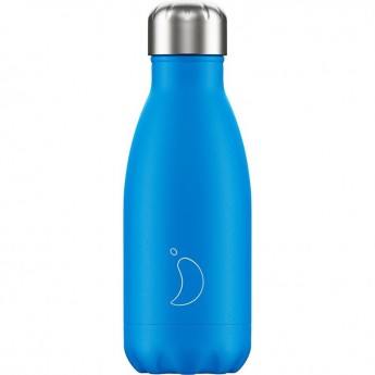 Термос HERLITZ CHILLY'S BOTTLES NEON, 260 мл, Blue