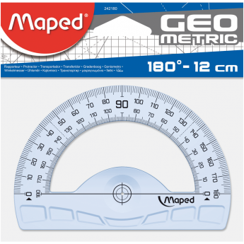 Транспортир HERLITZ MAPED GEOMETRIC 180°